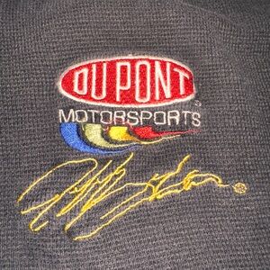 Vintage 90s Large Jeff Gordon Dupont Nascar Racing Short Sleeve Polo Shirt